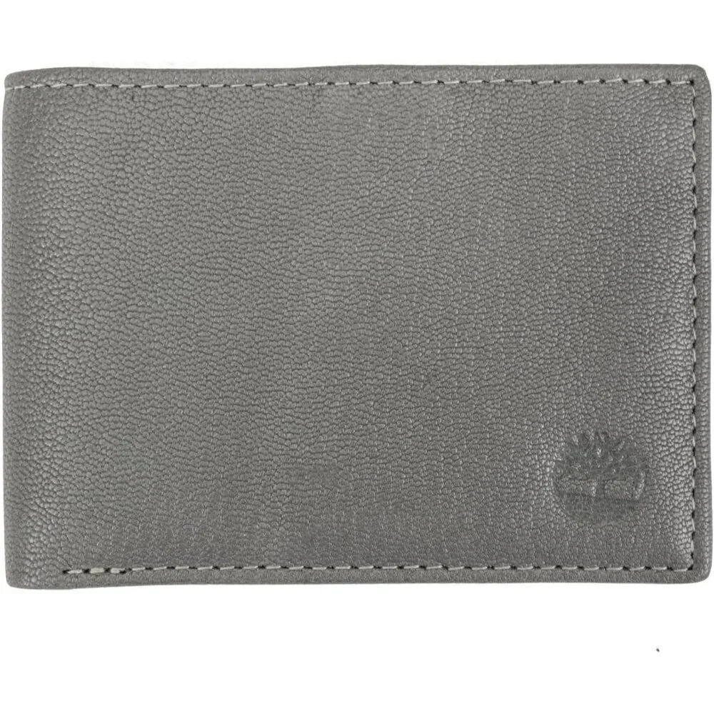 Men's Imported Genuine Leather Luxury Charcoal Bill Pockets Wallet Card Design